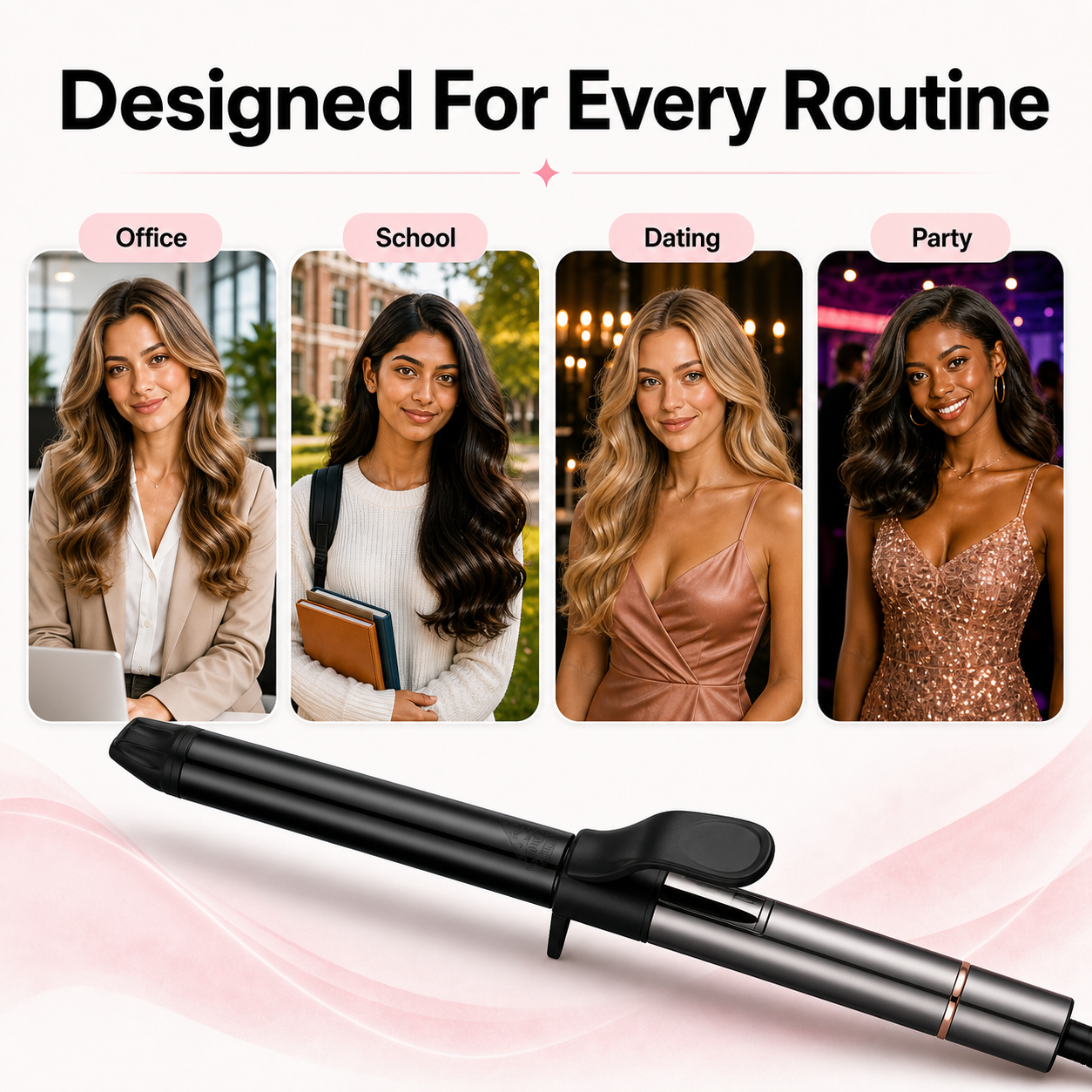 Alabama Barker Barrel Curling Irons
